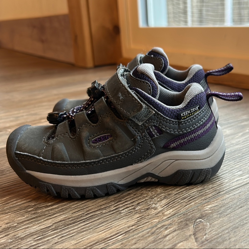 Keen Kids' Gray and Purple Shoes